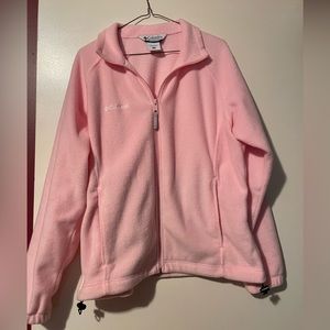 Light pink Columbia jacket; size Large; like new